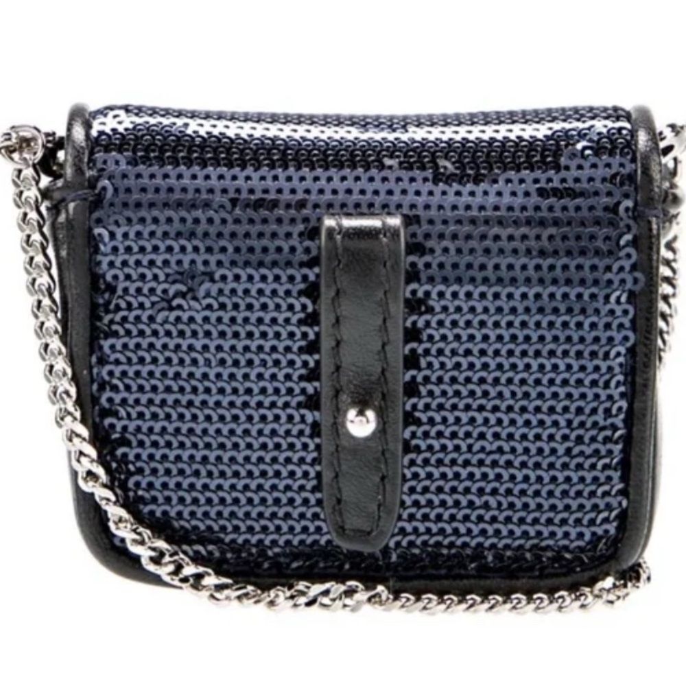 Burberry *Midnight Blue* Micro Mini Sequin Lola Crossbody - Picture 4 of 8